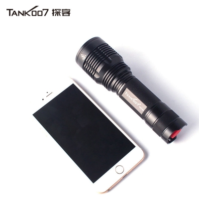 TANK007探客戶外執(zhí)勤，執(zhí)法，巡邏遠(yuǎn)射防水戶外LED超亮手電筒DU126