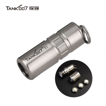 Tank007探客廠家直銷純鈦E15超亮led迷..